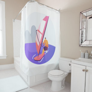Rideaux De Douche Planche à voile