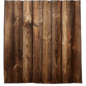 Rideaux De Douche Planches de bois (Devant)