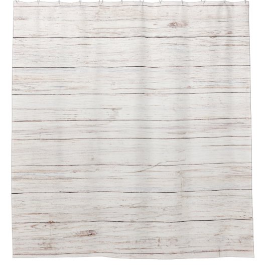 Rideaux De Douche planches en bois (Devant)
