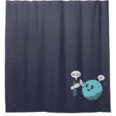 Rideaux De Douche Planète (Devant)