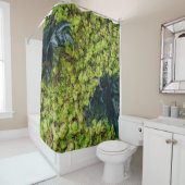 Rideaux De Douche Plantes à feuilles vertes (En situation)
