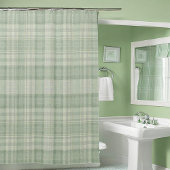 Rideaux De Douche Plat vert sauge clair