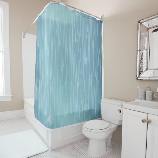 Rideaux De Douche Pluie (En situation)