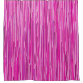 Rideaux De Douche Pluie rose Verticale Divisée (Devant)