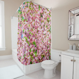 Rideaux De Douche Plum à fleurs