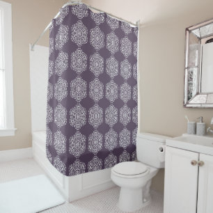 Rideaux De Douche Plum Mandala
