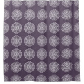 Rideaux De Douche Plum Mandala (Devant)