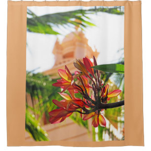 Rideaux De Douche Plumeria hawaïenne
