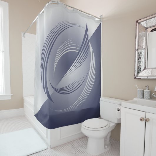 Rideaux De Douche Plumes de poule (En situation)