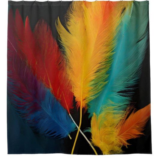 Rideaux De Douche Plumes du sud-ouest 2 (Devant)