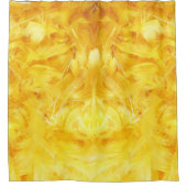 Rideaux De Douche Plumes jaune vif (Devant)