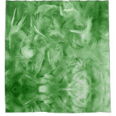Rideaux De Douche Plumes vertes (Devant)