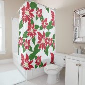 Rideaux De Douche Poinsettia (En situation)