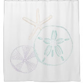 Rideaux De Douche Pointillisme (Devant)