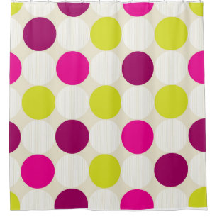 Rideaux De Douche Points de couleur