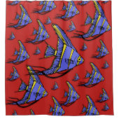 Rideaux De Douche Poisson-ange #2 (Devant)