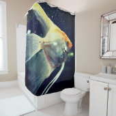 Rideaux De Douche Poisson Angel (En situation)