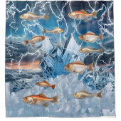 Rideaux De Douche Poisson de foudre (Devant)