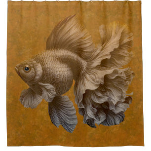 Rideaux De Douche Poisson d'or