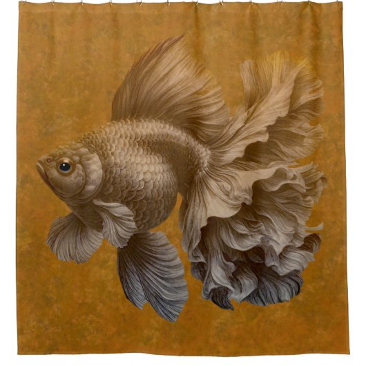 Rideaux De Douche Poisson d'or (Devant)