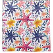 Rideaux De Douche Poisson étoilé couleur Sea Life (Devant)