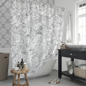 Rideaux De Douche Poisson japonais Koi