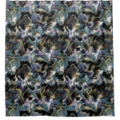 Rideaux De Douche Poisson marbré (Devant)