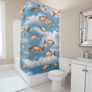 Rideaux De Douche Poisson pluvieux