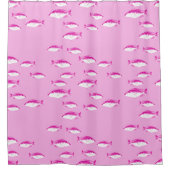 Rideaux De Douche Poisson rose (Devant)