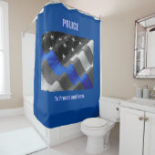 Rideaux De Douche Police (En situation)