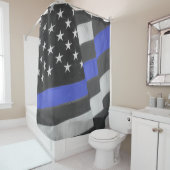 Rideaux De Douche Police (En situation)