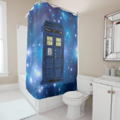 Rideaux De Douche Police bleue Boîte d'appel publique - Royaume-Uni  (En situation)