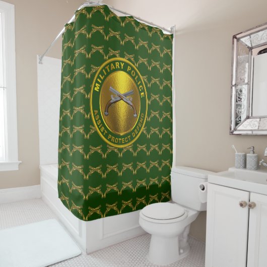 Rideaux De Douche Police Militaire MP (En situation)