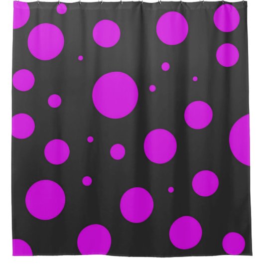 Rideaux De Douche Polka dot (Devant)