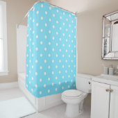 Rideaux De Douche Polka dot (En situation)