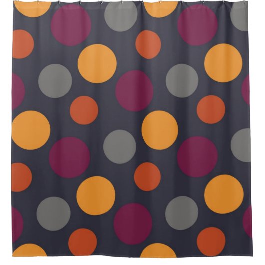 Rideaux De Douche Polka dot (Devant)