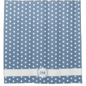 Rideaux De Douche Polka Dot Monogram (Devant)