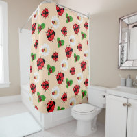 Polka rouge mignon point Ladybug Fleur de margueri
