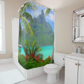 Rideaux De Douche Polynésie française (En situation)