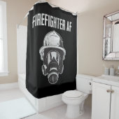 Rideaux De Douche Pompier AF | Masque gaz | Funny Firefighter (En situation)