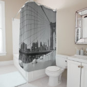 Rideaux De Douche Pont Brooklyn (En situation)