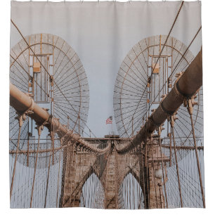 RIDEAUX DE DOUCHE PONT BROOKLYN NEW YORK