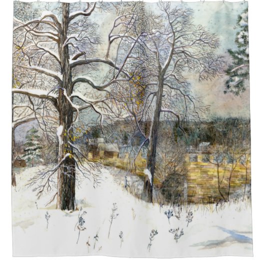 Rideaux De Douche pont d'hiver (Devant)