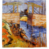 Rideaux De Douche Pont Langlois à Arles par van Gogh (Devant)