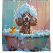 Rideaux De Douche Poodé Sleepy Sleepy mignon (Devant)