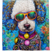 Rideaux De Douche Poodle en style (Devant)