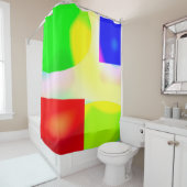 Rideaux De Douche Pop art réflexion (En situation)