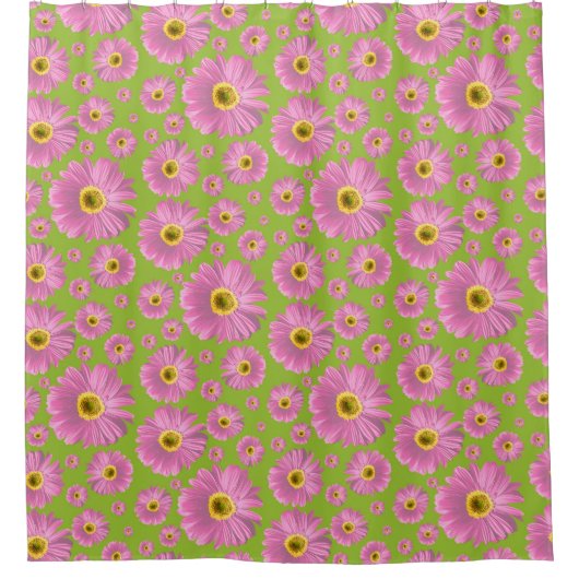 Rideaux De Douche Pop Daisy Rose (Devant)