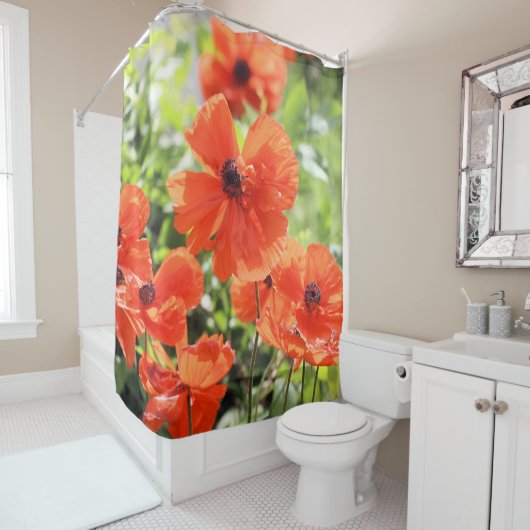 Rideaux De Douche Poppies (En situation)
