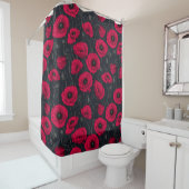 Rideaux De Douche Poppies rouges (En situation)